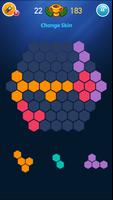 Block Puzzle Hexagon Legend Cartaz