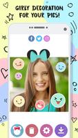 Minni Bowknot Photo Stickers screenshot 3