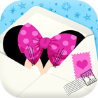 Minni Mouse Davetiye Kartı simgesi