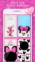 Minni Mouse Davetiye Kartı gönderen