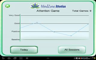 MindZone Attention اسکرین شاٹ 2