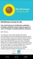 Mindfulness Caring for Me screenshot 2