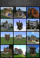 Современные дома Minecraft постер
