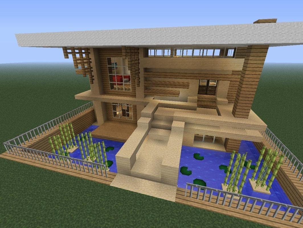 Download Rumah Minecraft Modern 50 MB Free Download Mods APK