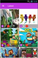 Minecraft Kids Wallpaper 2018 постер