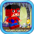 Mobile Lego Blocky Spider Jump Strike Man icono