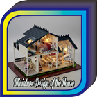 Miniatur waren Hausgestaltung Zeichen