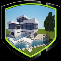 Desain Rumah Ide Minecraft poster