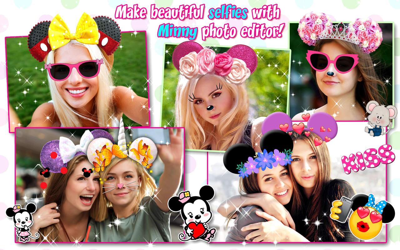 Minni Mouse Stiker Foto Filter Foto Terbaik For Android APK
