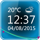 Minimal Clock Widget آئیکن