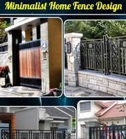 Minimalist Home Fence Design poster