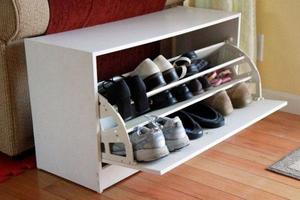 Minimalist Shoe Rack Design screenshot 3