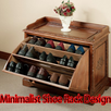 Minimalist Shoe Rack Design APK