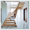 Minimalistisches Treppenhaus-Design