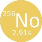 Nobelium 256 Isotope आइकन