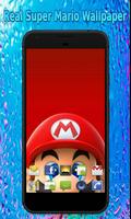 Real Super Mario Wallpaper Cartaz