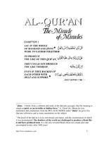 Quran Miracles الملصق