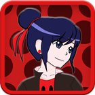 Parisian Girl Drive Racing Car أيقونة