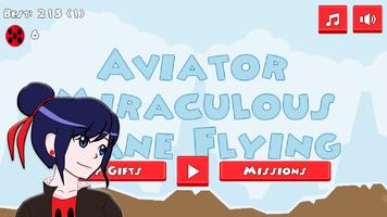 Aviator Miraculous Plane Fly screenshot 2
