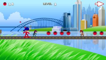 Ninja Girl Hoverboard Gadget تصوير الشاشة 1
