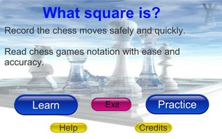 Chess What square is? الملصق