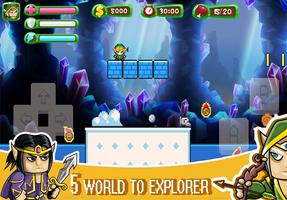 ELF Super Adventure : Pixel Adventure World capture d'écran 3