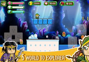 3 Schermata ELF Super Adventure : Pixel Adventure World