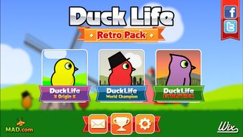 Duck Life 1-3: Retro Pack постер