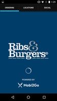 Ribs & Burgers الملصق