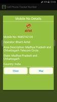 Cell Phone Tracker Number captura de pantalla 2
