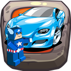 Fantasy 4x4 SUV Lego Captain Tactics America biểu tượng