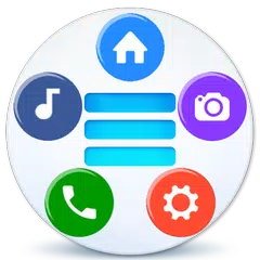 Circle Soft Menu buttons Soft-Menü-Tasten APK Herunterladen