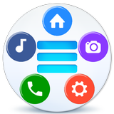 Circle Soft Menu buttons (Colorful) icon