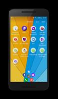 Circle Soft Menu buttons (Colorful) poster