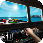 Transporter Cargo Ship xe 3D biểu tượng