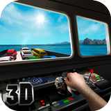 Transporter Cargo Ship xe 3D biểu tượng