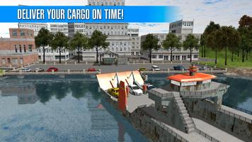 Cargo Ship Car Transporter 3D syot layar 3