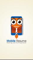 Mobile Resume - Free CV maker Poster