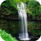 Waterfall. Nature Wallpapers icône