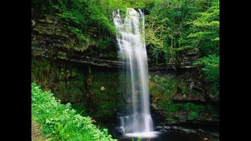 Waterfall. Nature Wallpapers-poster
