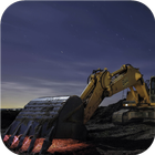 Excavator. Dirt Vehicles. Wallpapers أيقونة