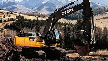 Excavator. Dirt Vehicles. Wallpapers capture d'écran 2