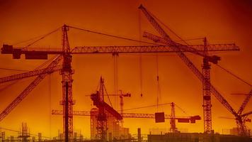 Crane. Building. Super Wallpapers imagem de tela 3