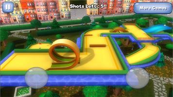 Mini Golf 3D Star City Ekran Görüntüsü 1