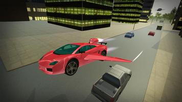 Flying Car Simulator 2018 الملصق