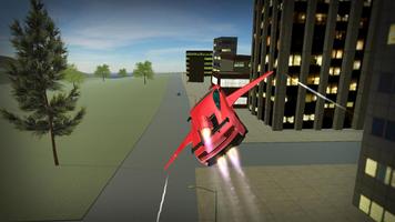 Flying Car Simulator 2018 Ekran Görüntüsü 2