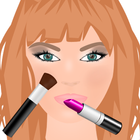 model makeup game آئیکن