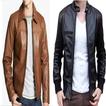 Modell der Herren Lederjacke