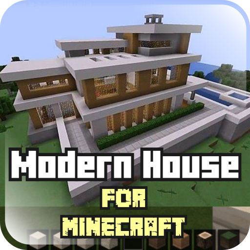 Diseño moderno de la casa de Minecraft