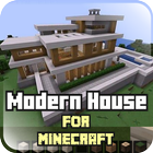 Modern Minecraft House Design ícone